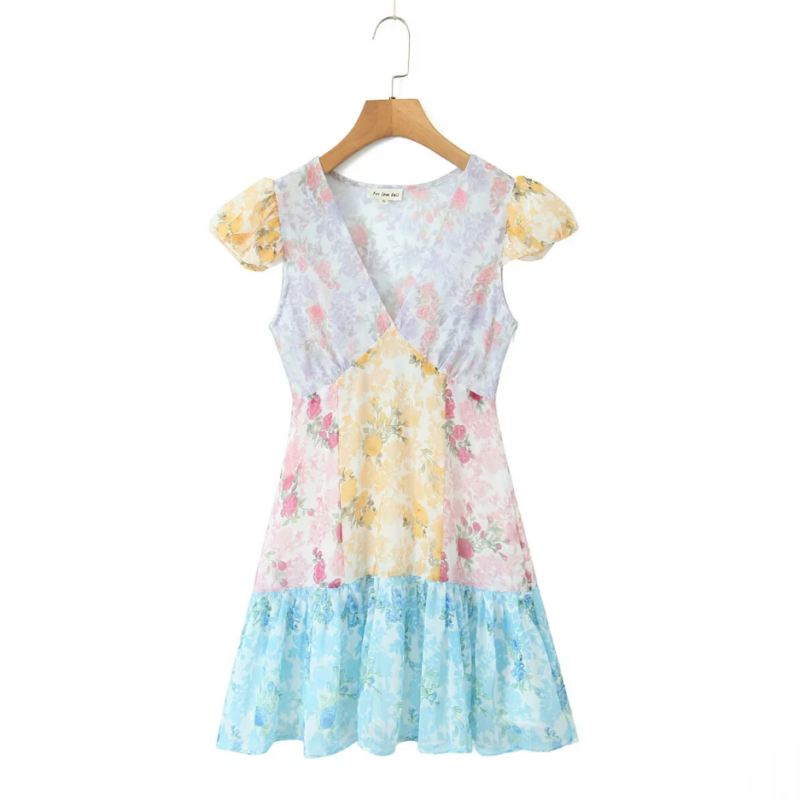 Women’s Boho vintage Evening Party Beach Dresses check size charts